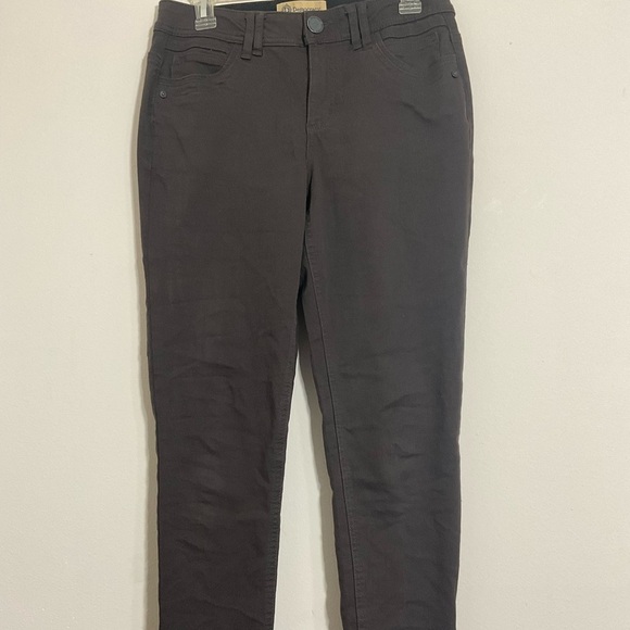 Democracy Pants - Democracy AB Technology Pants Women's Size 6 Brown Stretch